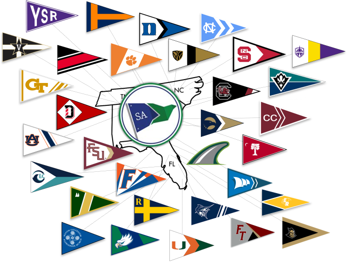 SAISA Full Burgees Fall 2022